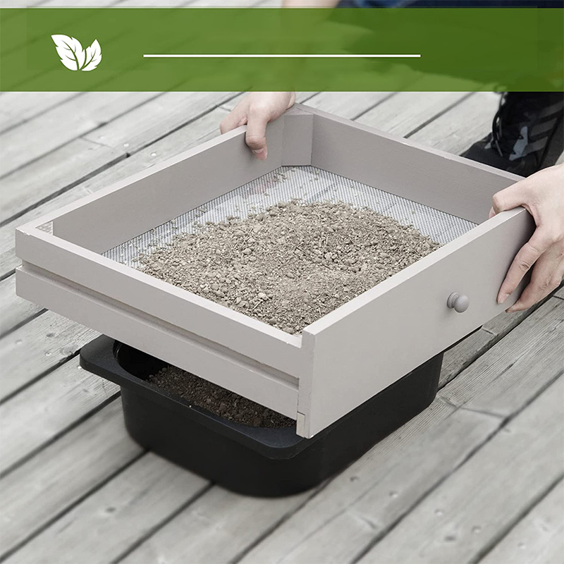 Горшечный стол, садовая рабочая станция с сетчатым экраном, съемная раковина и корзины