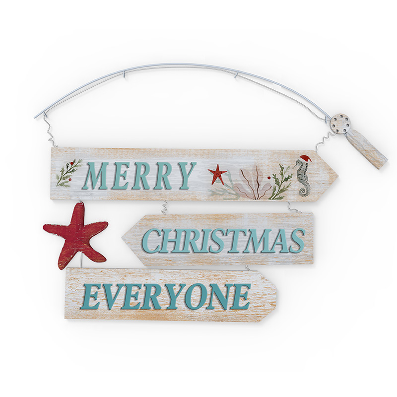 Знак 'Пляж - мое счастливое место' - Декор пляжного домика - Деревянный знак