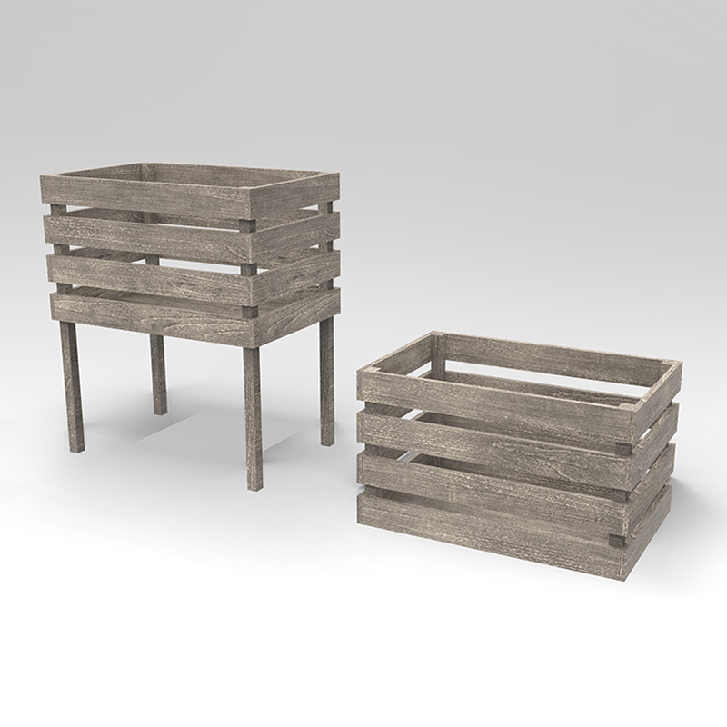 3-х уровневая приподнятая садовая кровать Отдельно стоящая сеялка для овощей, трав и цветов