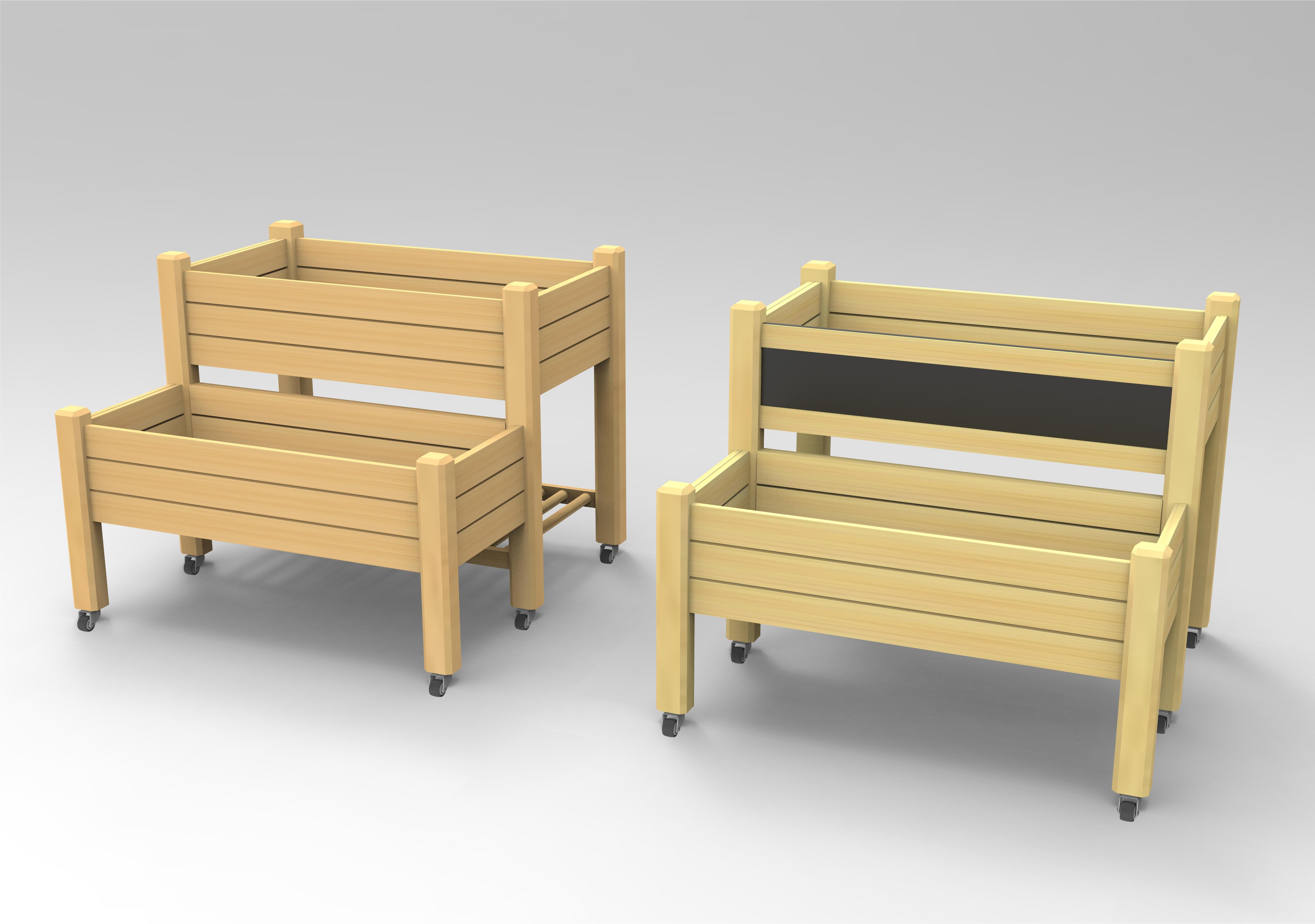 Детская садовая грядка