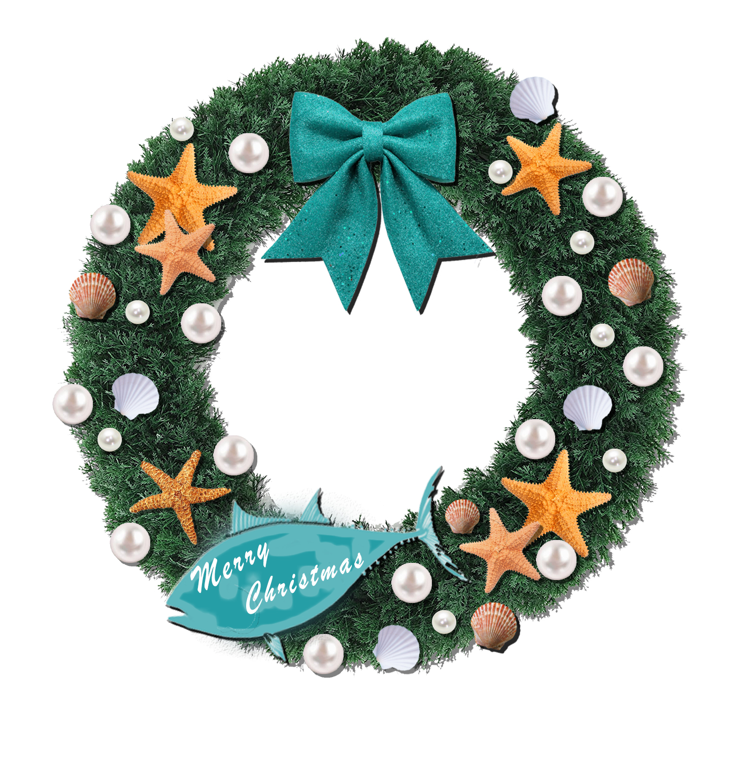 Lixincrafts декор приморского святилища, декор в морском стиле, венок из ракушек