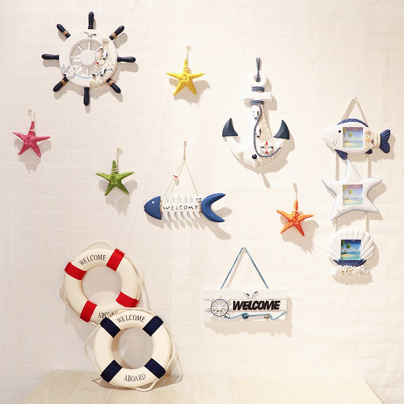 Декор приморского святилища Lixincrafts, декор в морском стиле,
