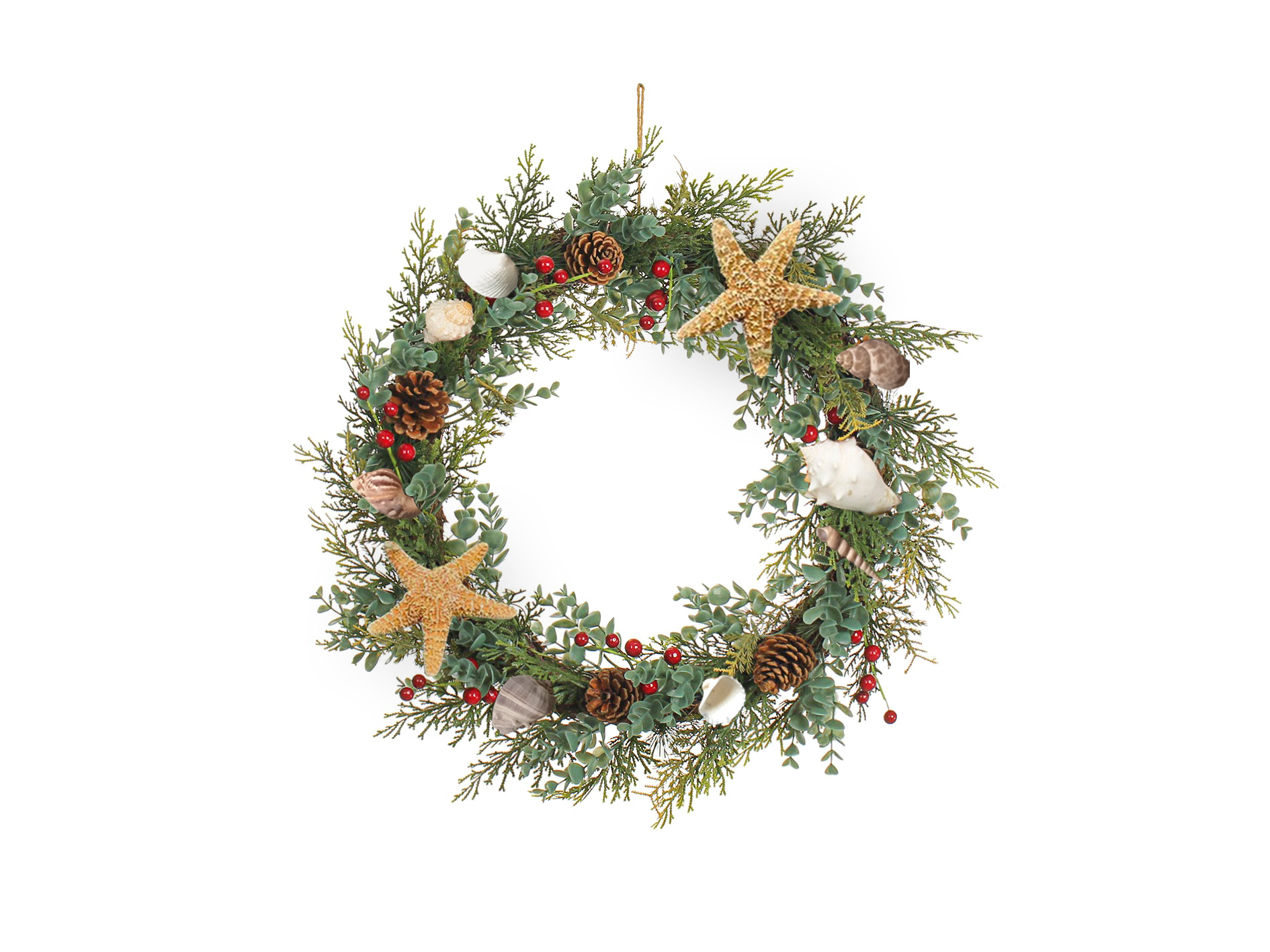 Lixincrafts декор приморского святилища, декор в морском стиле, венок из ракушек